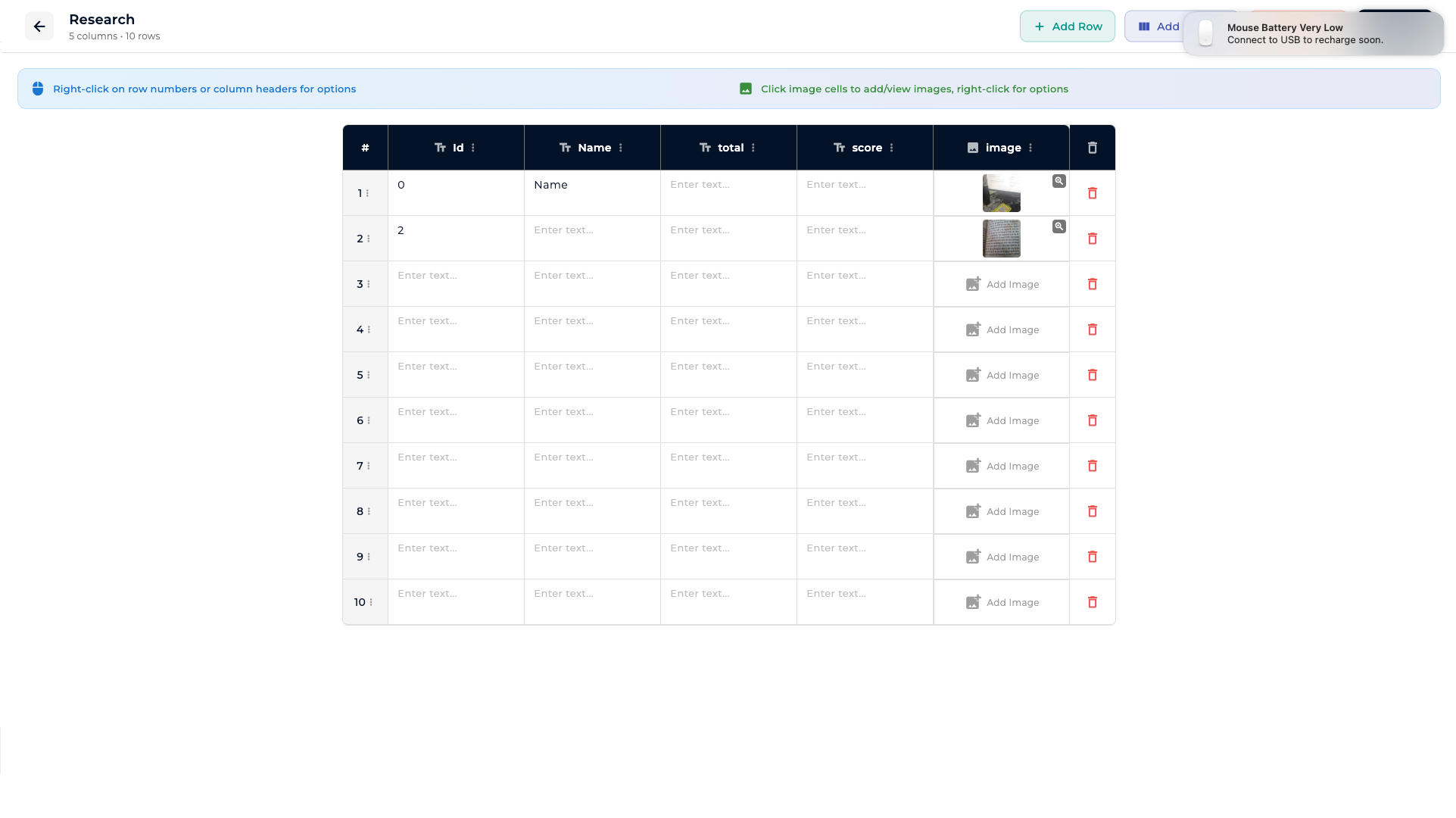Spreadsheet editor